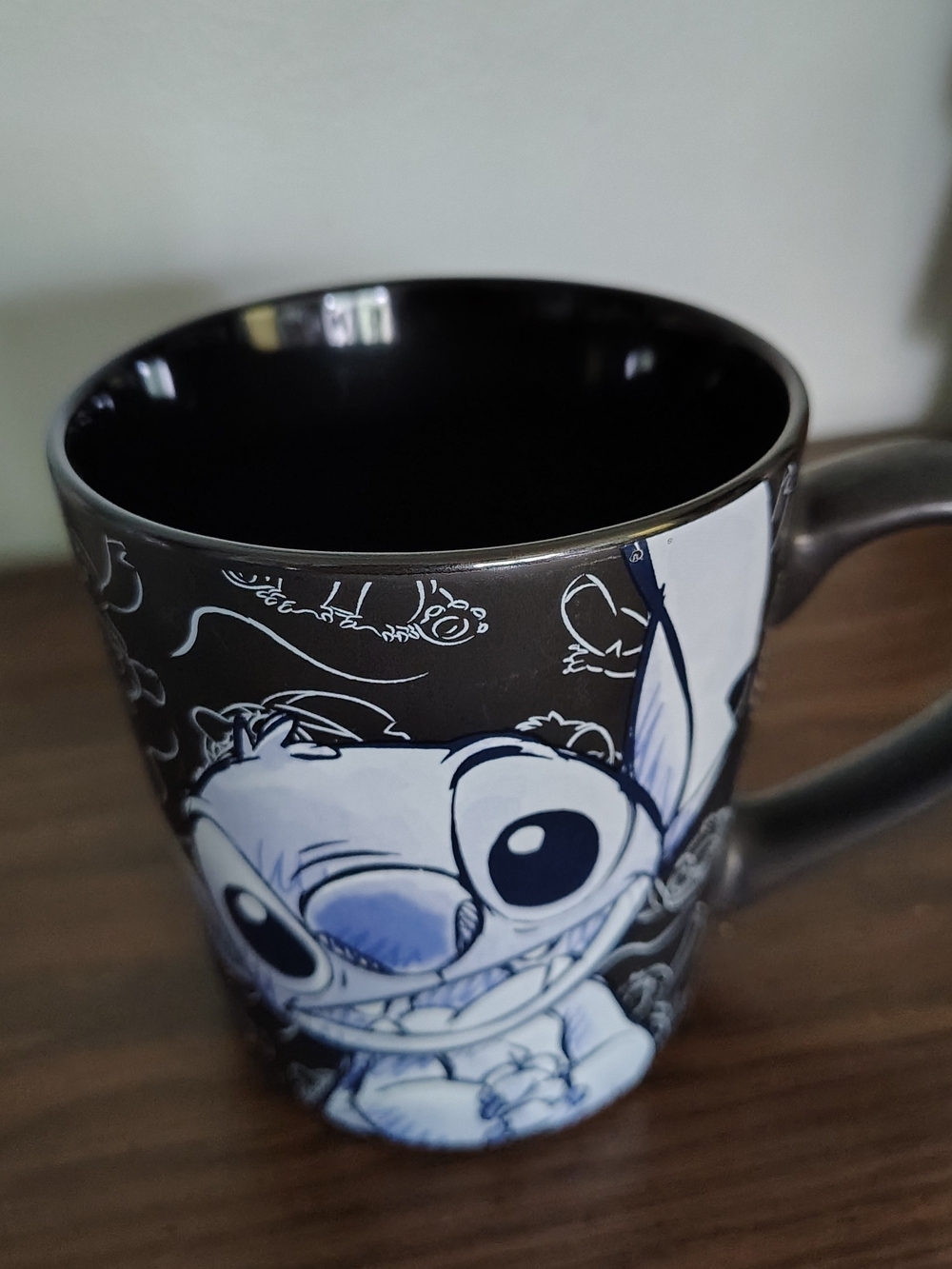 Disney Black Stitch Sketch Ceramic Mug